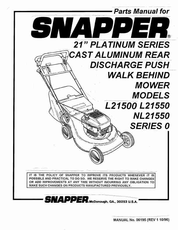 Snapper Lawn Mower L21500-page_pdf